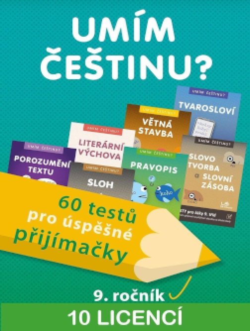 Umím češtinu? – 60 interaktivních testů pro 9.…