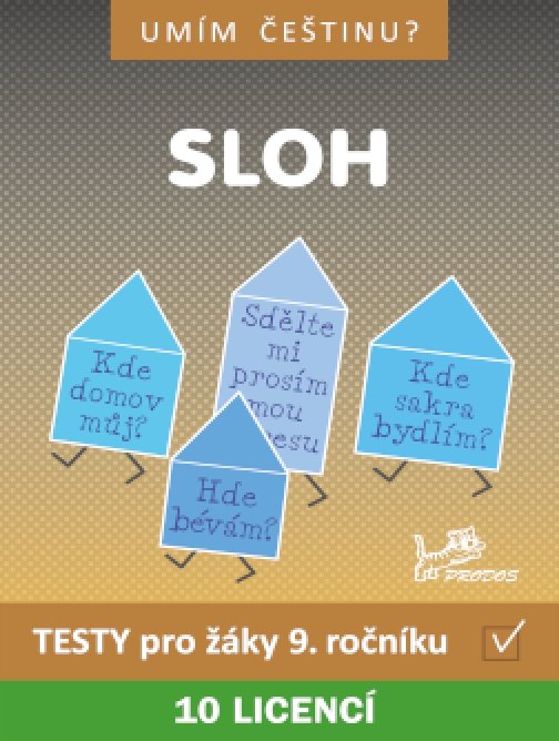 SLOH 9 – interaktivní testy z češtiny (10 licencí)